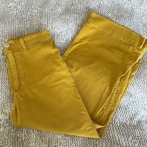 Madewell Cropped Wide Leg Pant